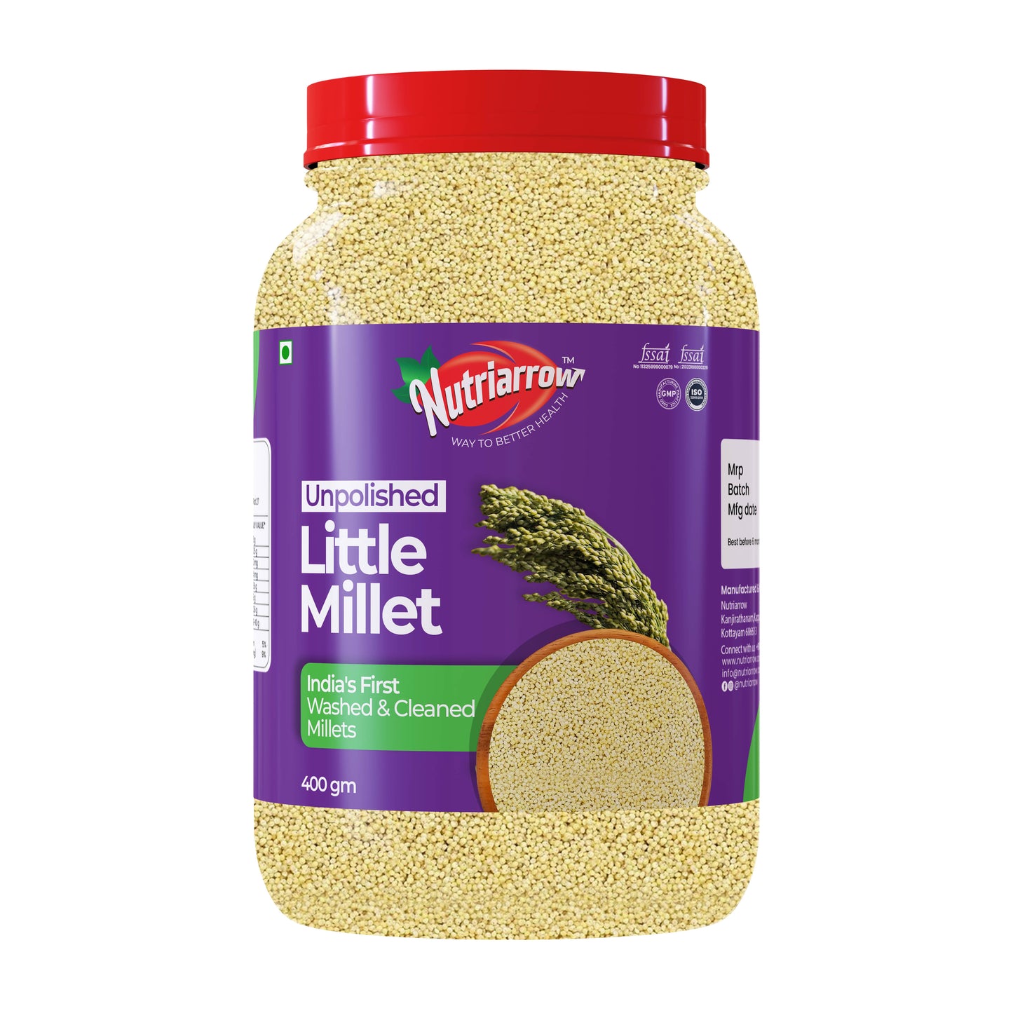 Little Millet - Unpolished Washed & Cleaned Premium Quality