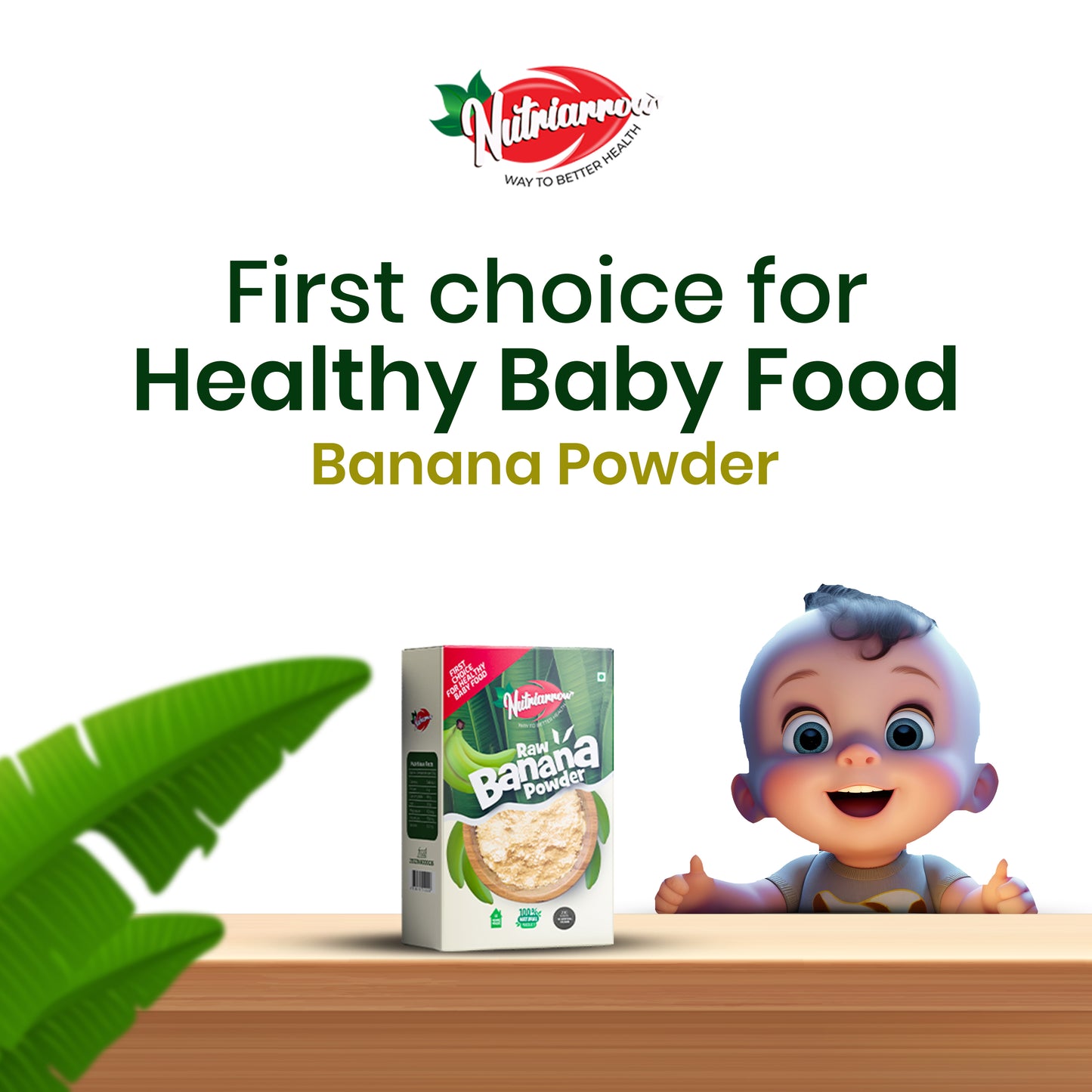 Raw Banana Powder