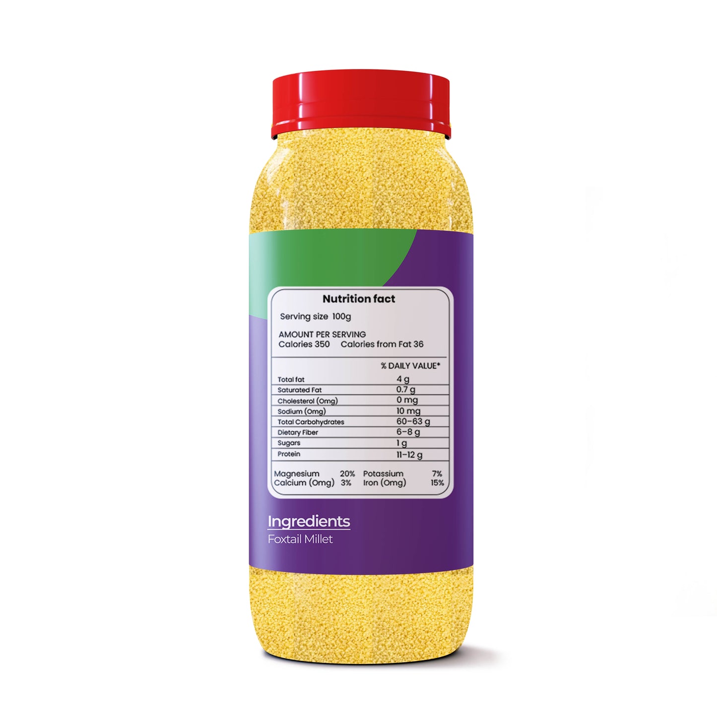 Foxtail Millet - Unpolished Washed & Cleaned Premium Quality