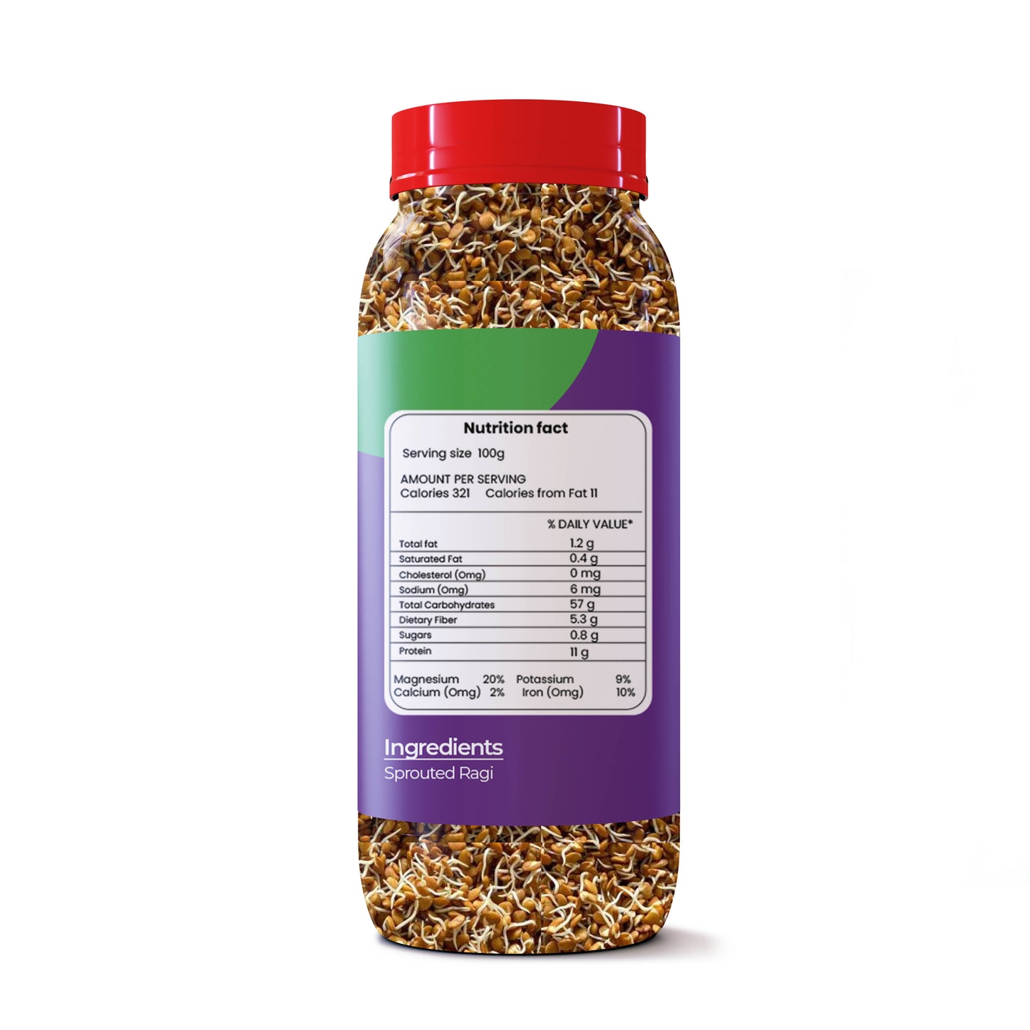 Sprouted Horse Gram - Unpolished Washed & Cleaned Premium Quality