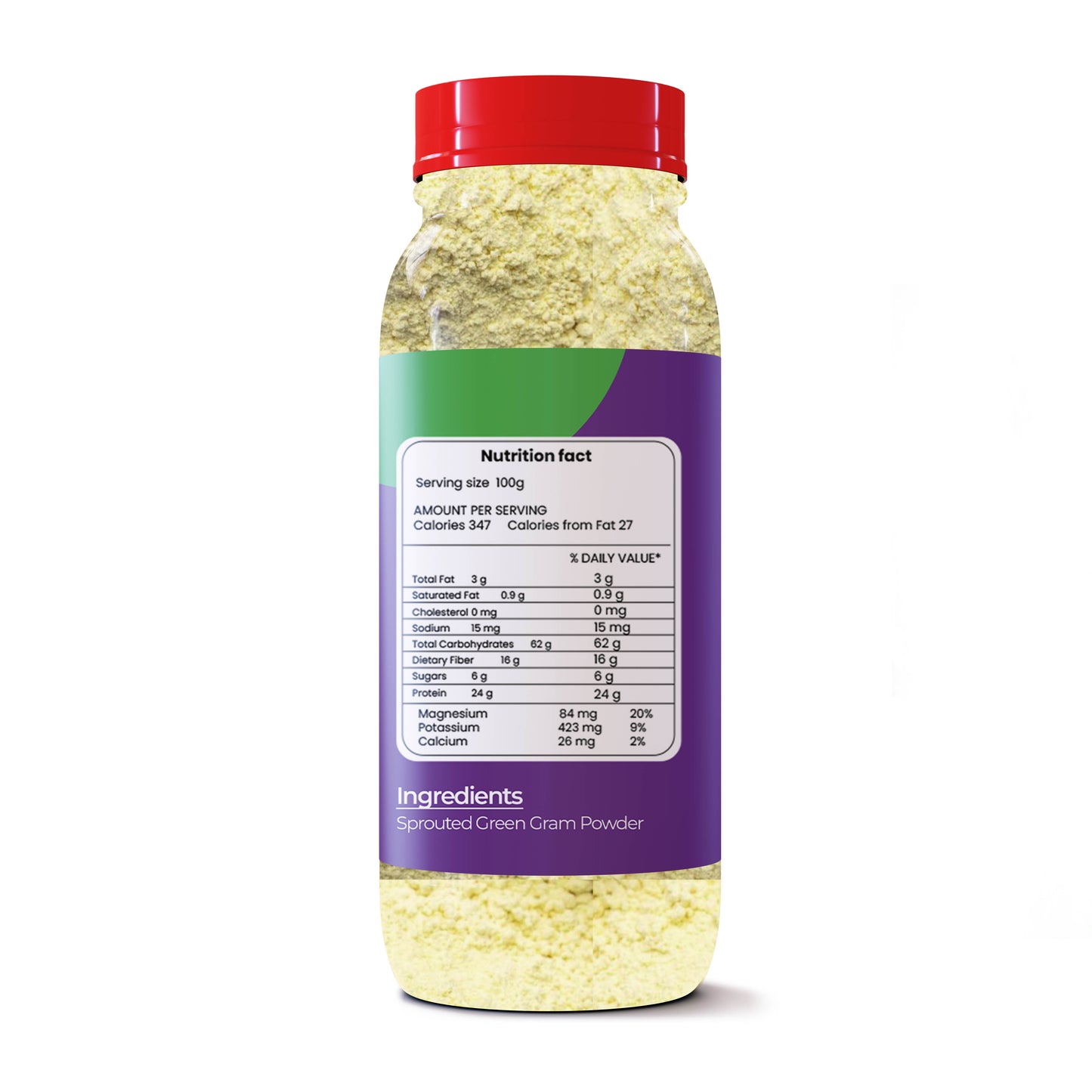 Sprouted Green Gram Powder