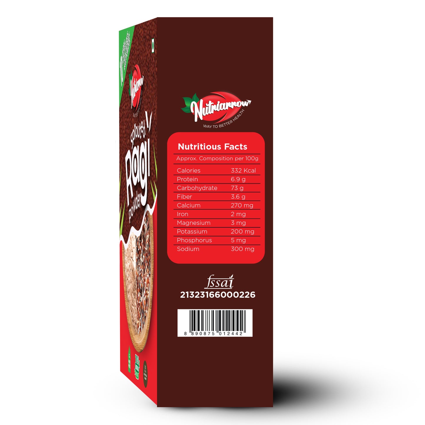 Sprouted Ragi Powder