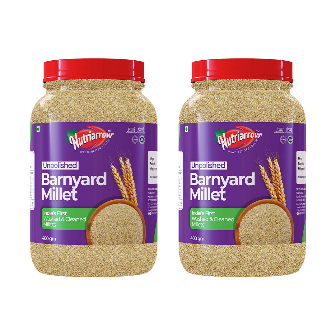 Barnyard Millet - Unpolished Washed & Cleaned Premium Quality