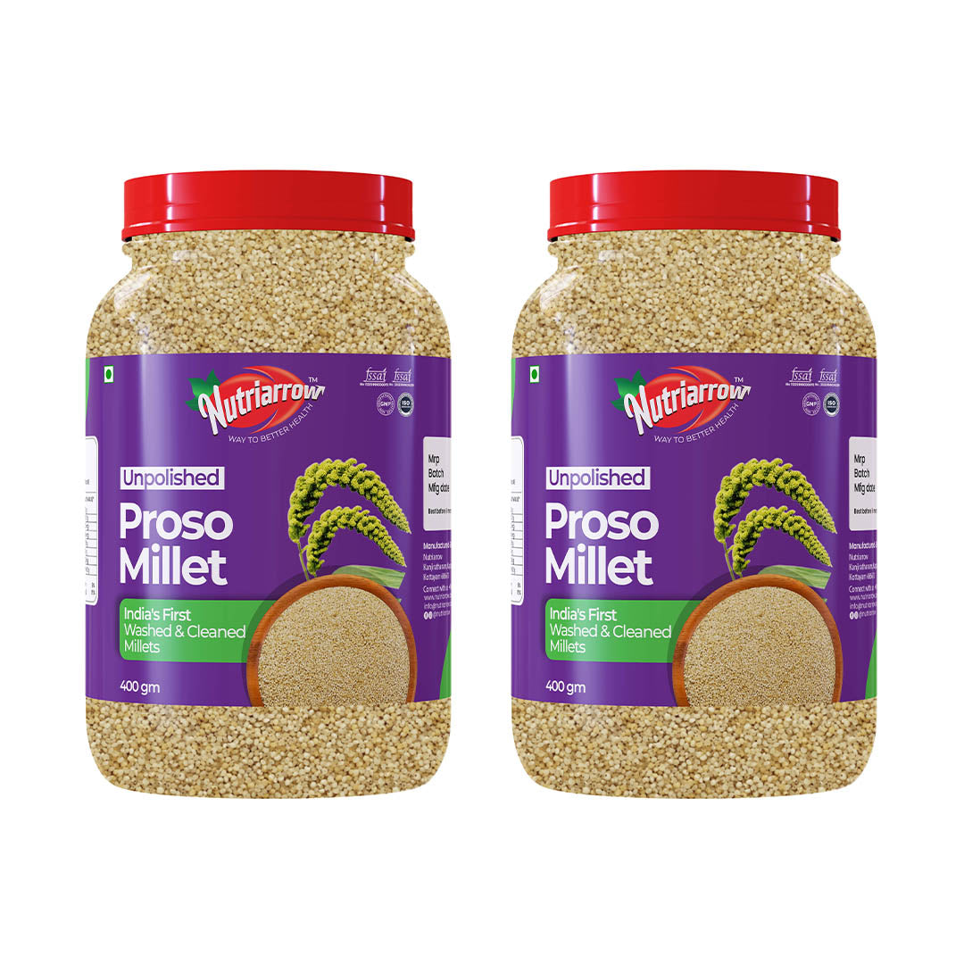 Proso Millet - Unpolished Washed & Cleaned Premium Quality