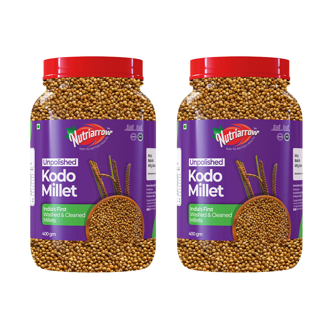 Kodo Millet - Unpolished Washed & Cleaned Premium Quality