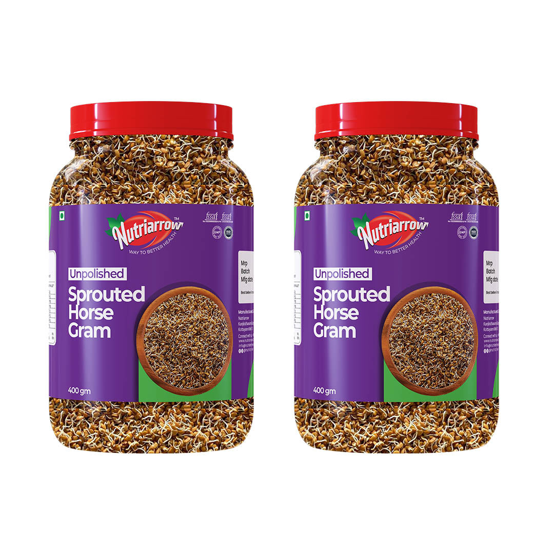 Sprouted Horse Gram - Unpolished Washed & Cleaned Premium Quality