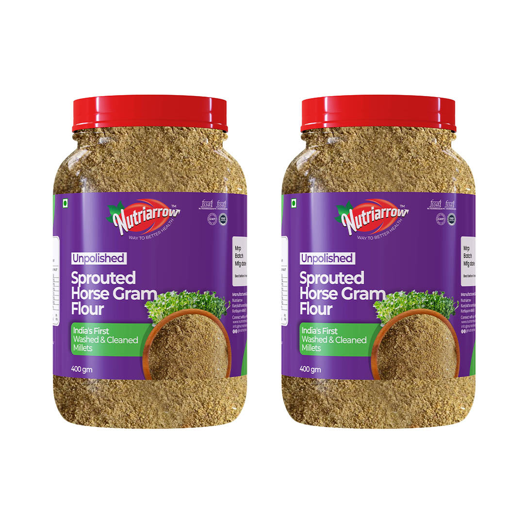 Sprouted Horse Gram - Unpolished Washed & Cleaned Premium Quality