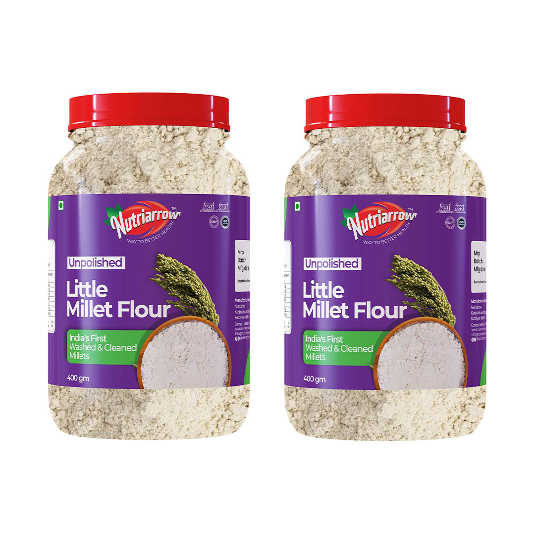 Little Millet Flour - Unpolished Washed & Cleaned Premium Quality