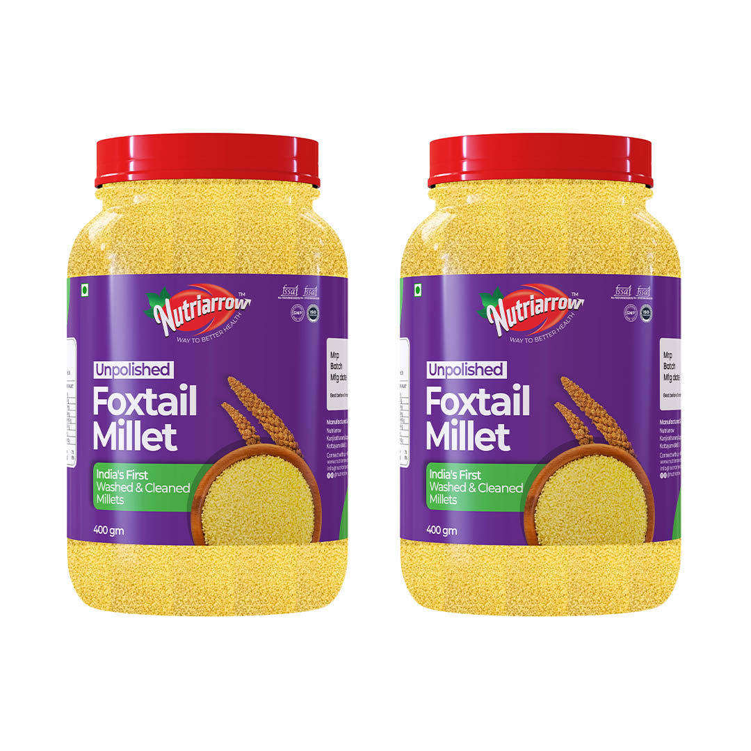 Foxtail Millet - Unpolished Washed & Cleaned Premium Quality