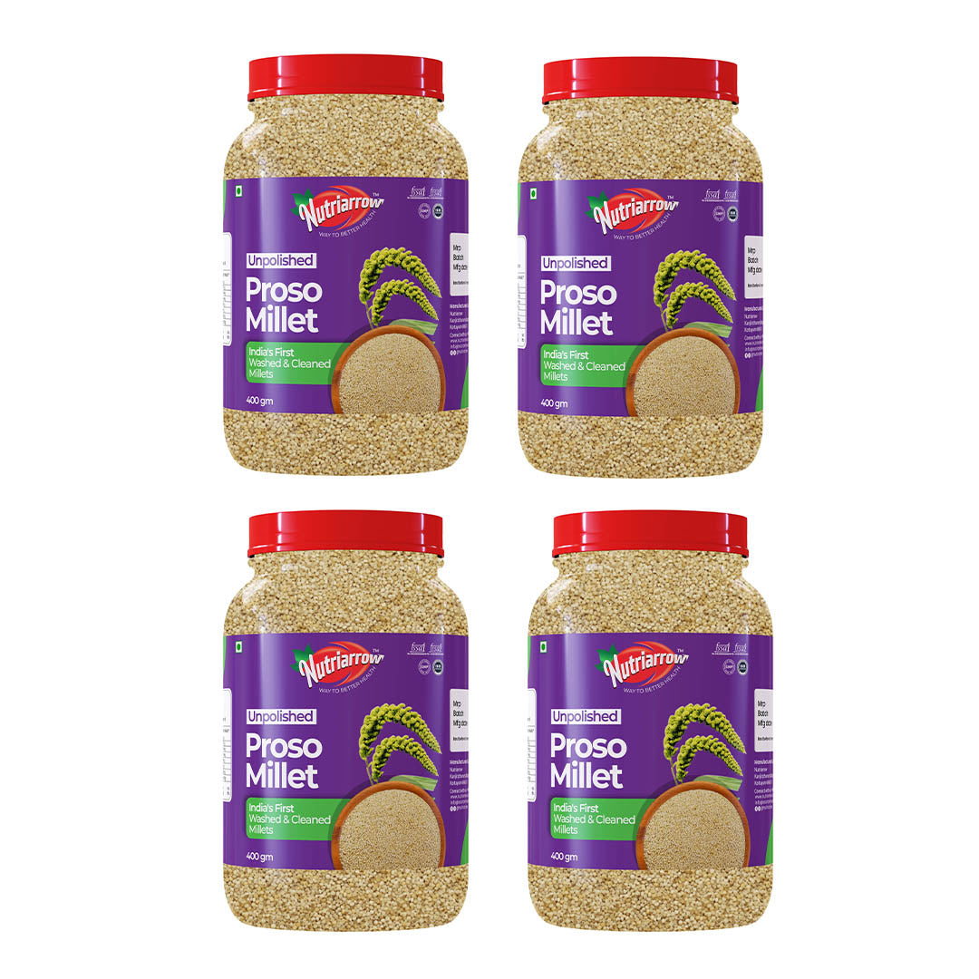 Proso Millet - Unpolished Washed & Cleaned Premium Quality