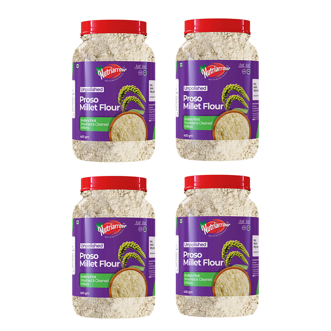 Proso Millet Flour - Unpolished Washed & Cleaned Premium Quality