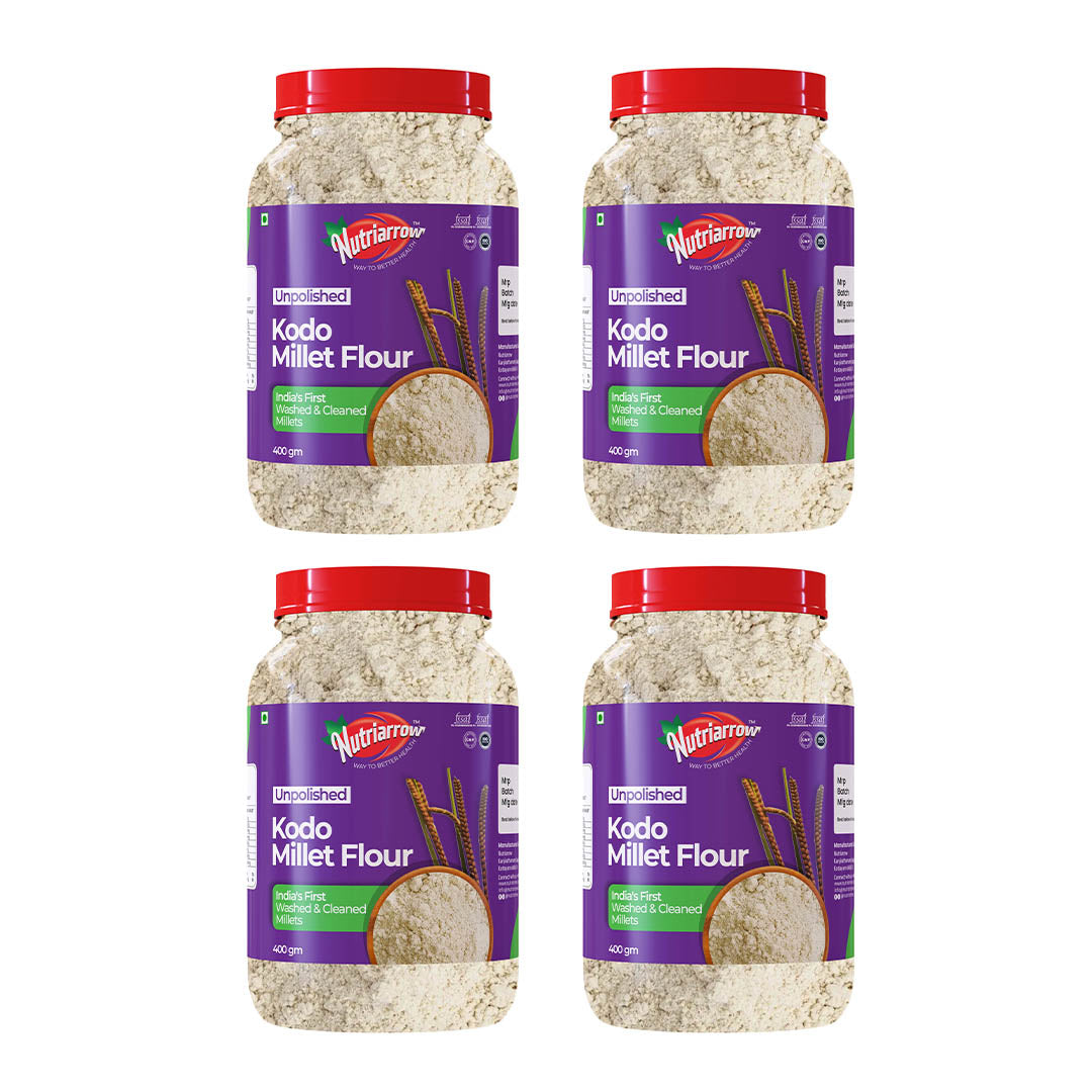 Kodo Millet Flour - Unpolished Washed & Cleaned Premium Quality