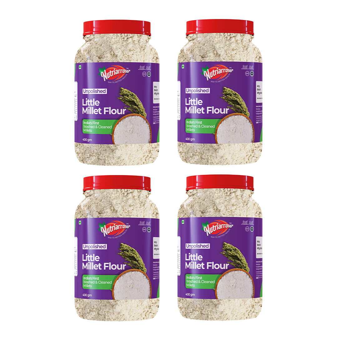 Little Millet Flour - Unpolished Washed & Cleaned Premium Quality