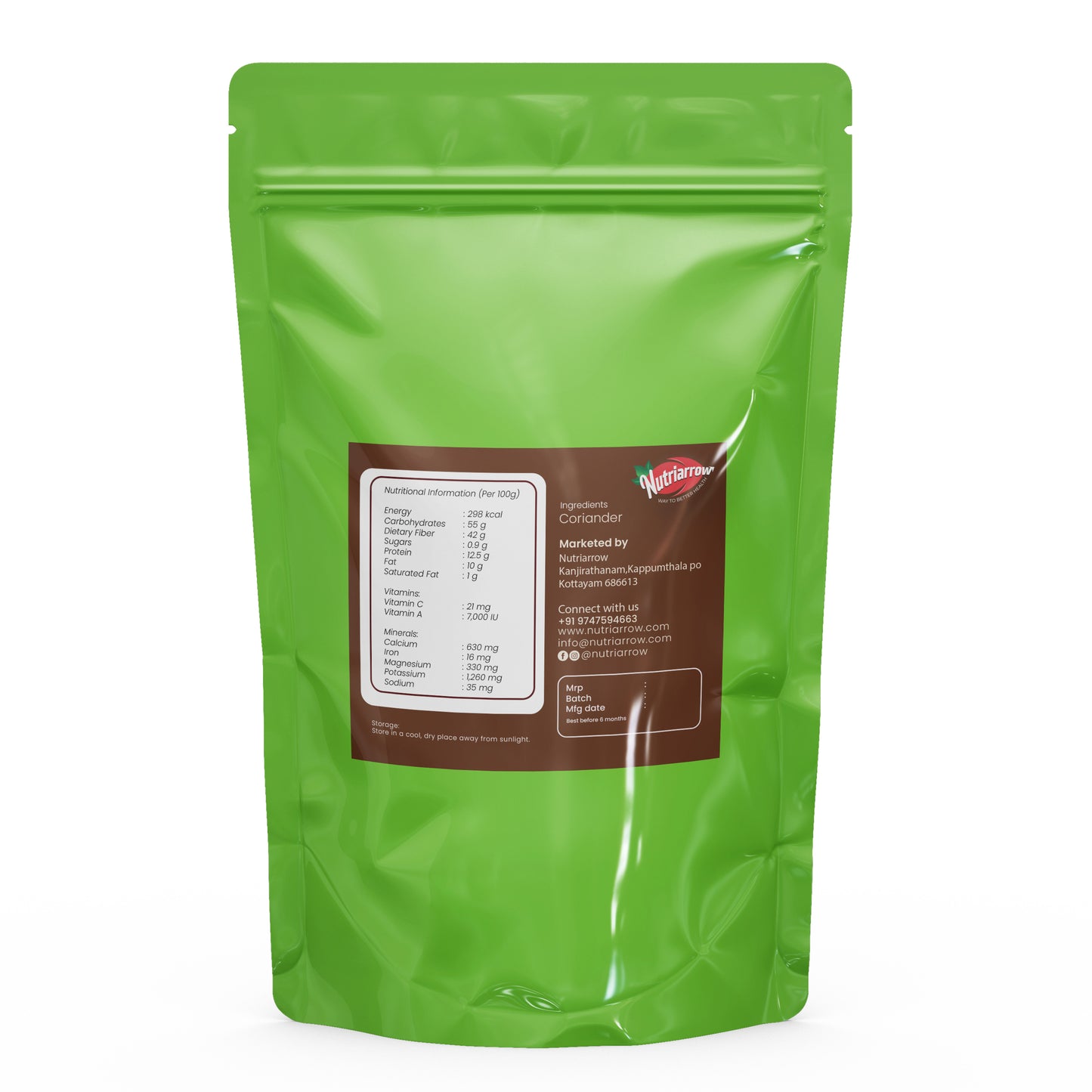Coriander Powder (Washed & Dried)