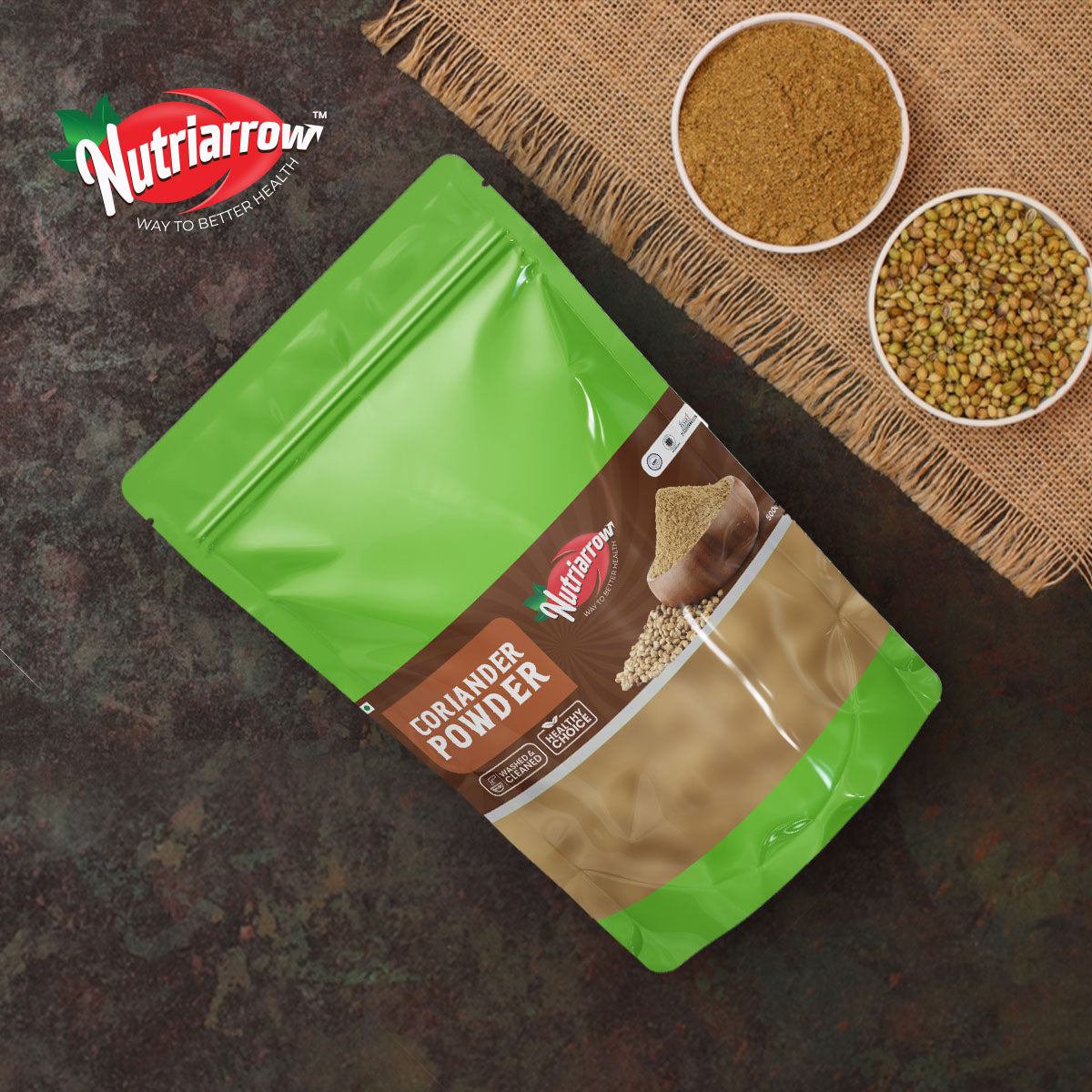 Coriander Powder (Washed & Dried)