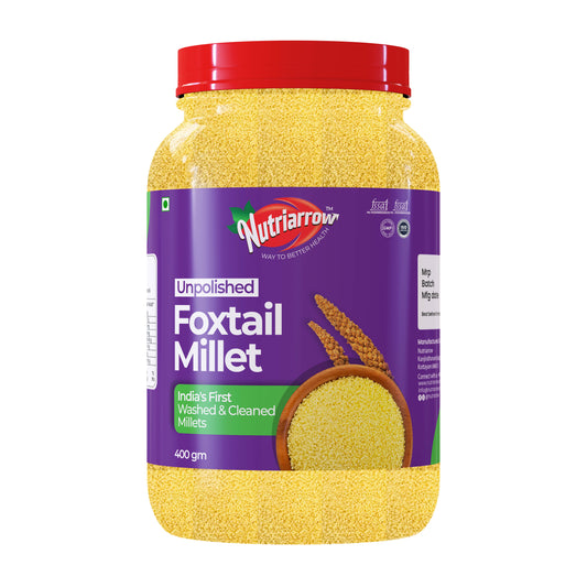 Foxtail Millet - Unpolished Washed & Cleaned Premium Quality