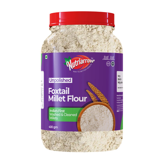 Foxtail Millet Flour - Unpolished Washed & Cleaned Premium Quality