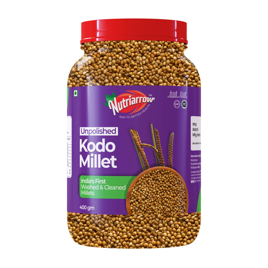 Kodo Millet - Unpolished Washed & Cleaned Premium Quality