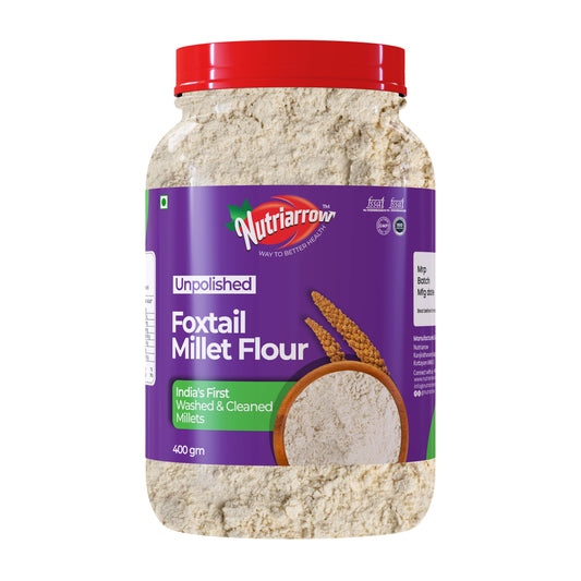 Foxtail Millet Flour - Unpolished Washed & Cleaned Premium Quality