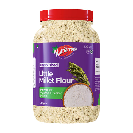 Little Millet Flour - Unpolished Washed & Cleaned Premium Quality