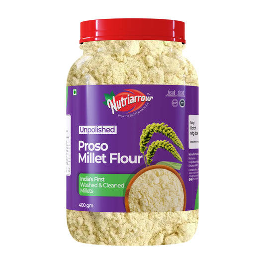 Proso  Millet Flour - Unpolished Washed & Cleaned Premium Quality