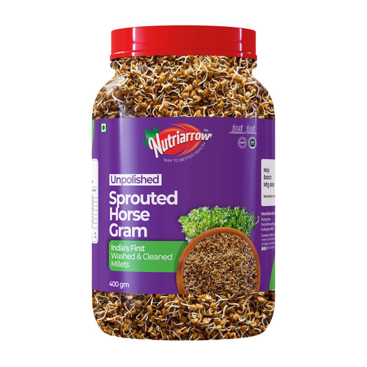 Sprouted Horse Gram - Unpolished Washed & Cleaned Premium Quality