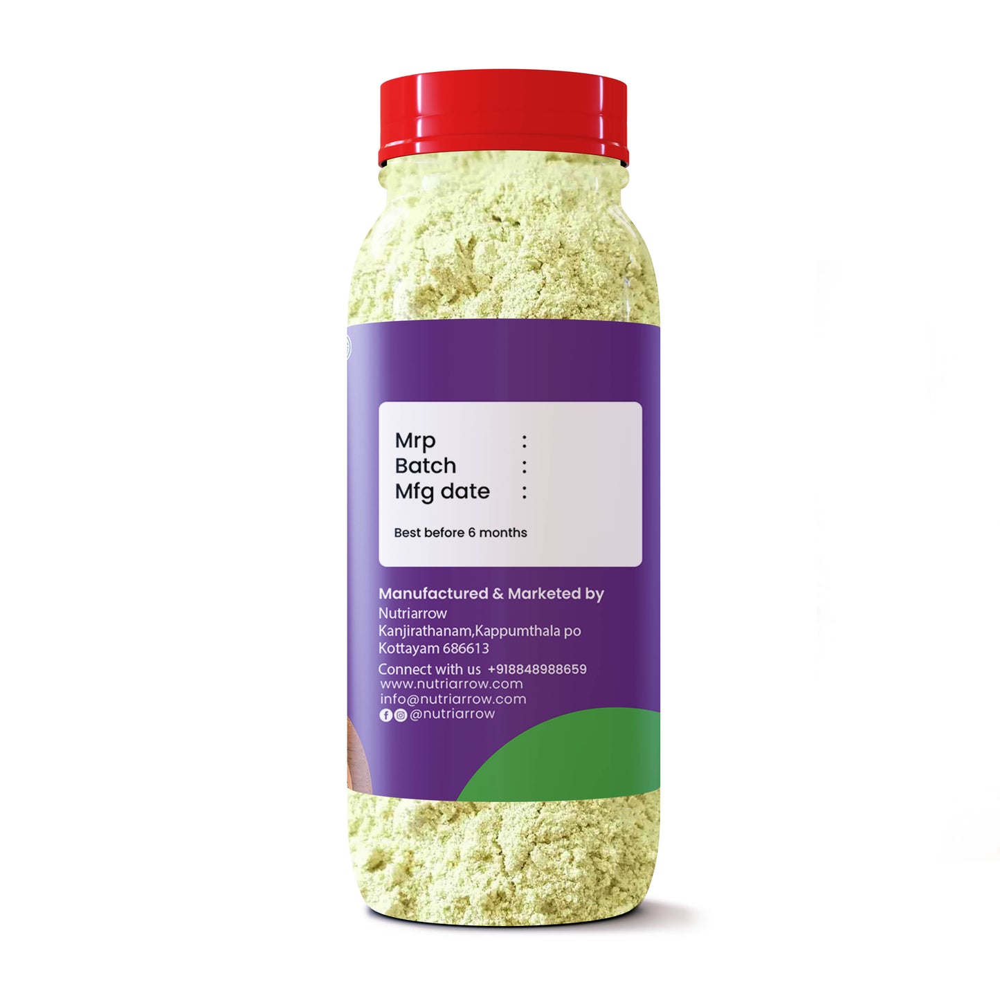 Browntop Millet Flour - Unpolished Washed & Cleaned Premium Quality