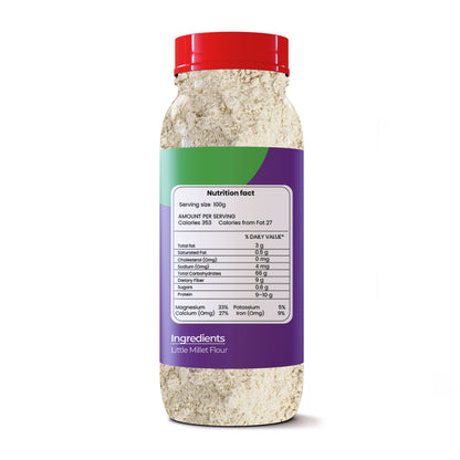 Little Millet Flour - Unpolished Washed & Cleaned Premium Quality
