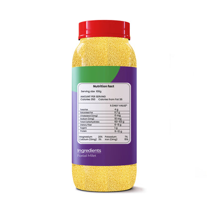Foxtail Millet - Unpolished Washed & Cleaned Premium Quality