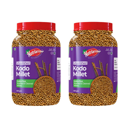 Kodo Millet - Unpolished Washed & Cleaned Premium Quality