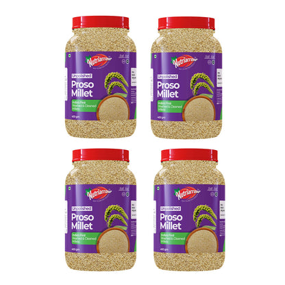 Proso Millet - Unpolished Washed & Cleaned Premium Quality