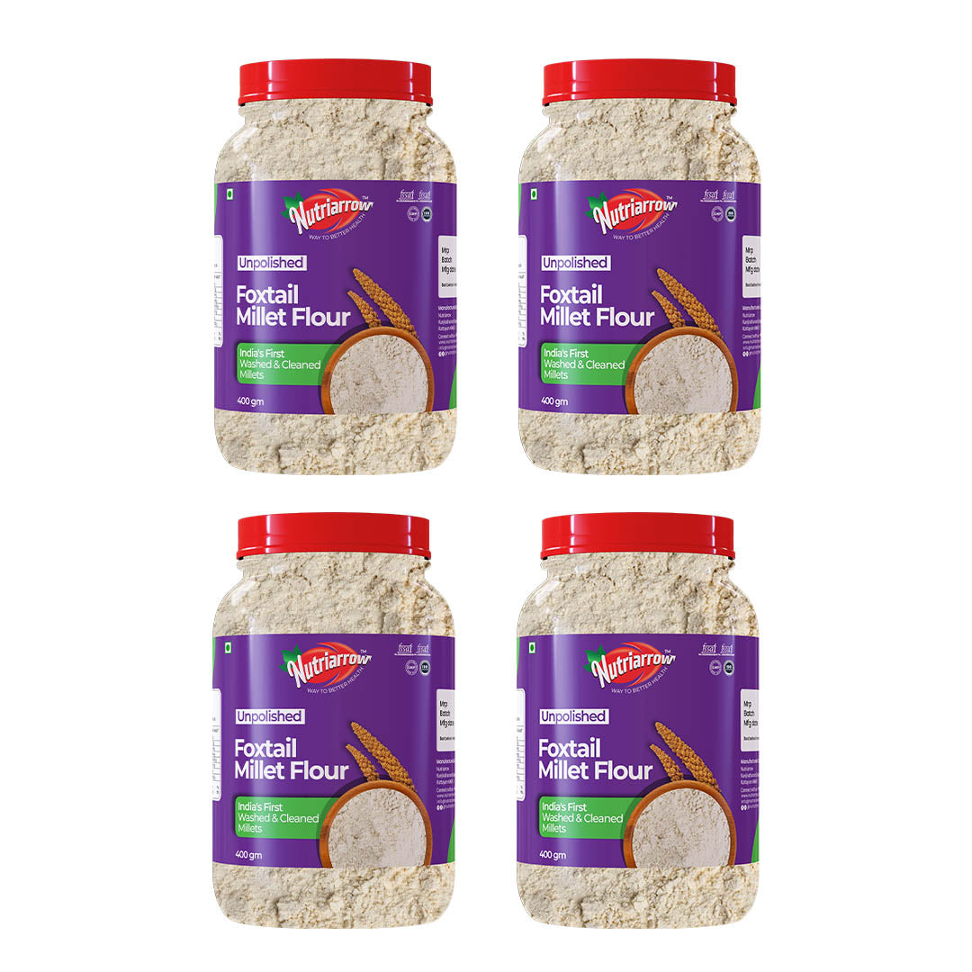Foxtail Millet Flour - Unpolished Washed & Cleaned Premium Quality