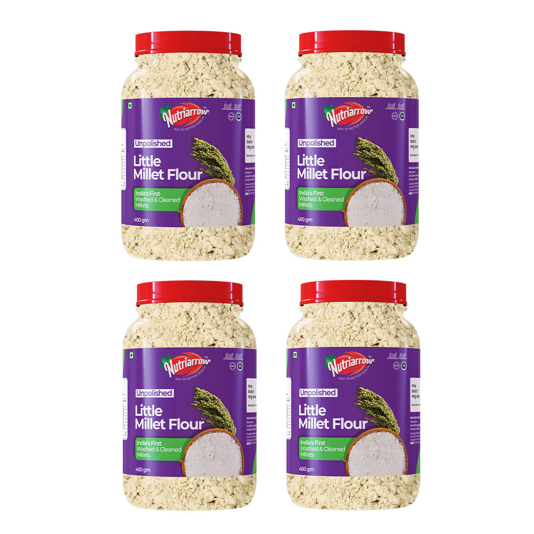 Little Millet Flour - Unpolished Washed & Cleaned Premium Quality