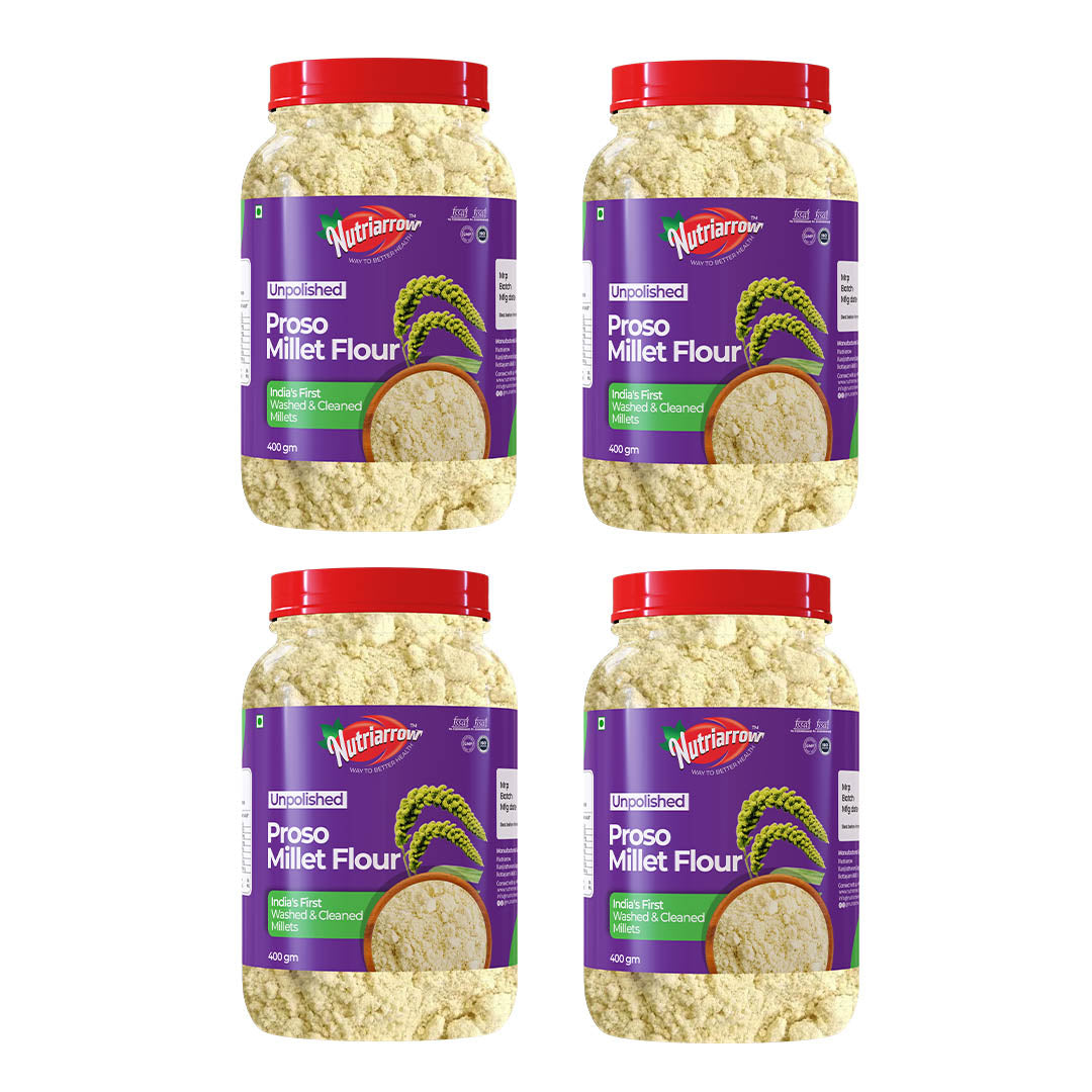 Proso  Millet Flour - Unpolished Washed & Cleaned Premium Quality