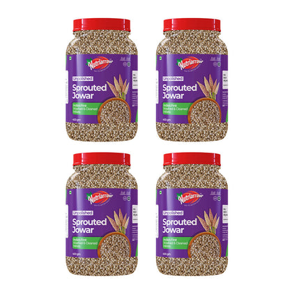 Sprouted Jowar  - Unpolished Washed & Cleaned Premium Quality