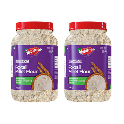 Foxtail Millet Flour - Unpolished Washed & Cleaned Premium Quality