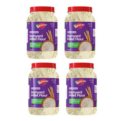 Barnyard Millet Flour - Unpolished Washed & Cleaned Premium Quality