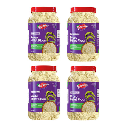 Proso  Millet Flour - Unpolished Washed & Cleaned Premium Quality