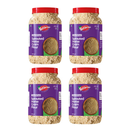 Sprouted Horse Gram Flour - Unpolished Washed & Cleaned Premium Quality
